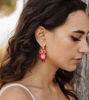 Picture of Drop earrings with pomegranates