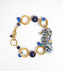 Picture of Bracelet with Circles, Little Horse and Lapis Lazuli