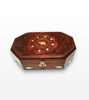 Picture of Handcrafted Rosewood Jewelry Box  with Elephant Inlay Unique Handmade Wooden  Jewelry Organizer Gift Ideas