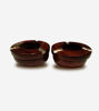 Picture of Handcrafted Rosewood Cinnamon Brown Ashtray - Wooden Cigarette Ashtray