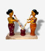 Picture of Wooden Lacquered Toys For Table Decor Small Wooden Toys Of Women Home Decor Cute Gift Ideas Indian Wooden Art- Channapatna Toys