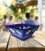 Picture of Turkish Ceramic Bowl - Royal Blue Handcrafted Ceramic Ayennur Decorative Bowl