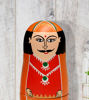 Picture of Wooden Indian Nesting Doll Set of 3 Traditional Wooden Doll set- Channapatna Toys