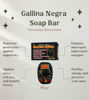 Gallina Negra Soap Bar, a 90g ritual soap for spiritual protection against envy and negative energy, promoting inner harmony.