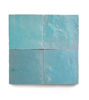 Picture of Custom Made Teal Blue Zellige Backsplash 4" x 4" (Per Sqft)