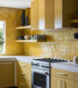 Picture of Custom Made Yellow Zellige Backsplash 4" x 4" (Perf Sqft)