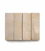 Picture of 6x2 Honey Beige Bejmat Zellige Tiles – Custom Handmade Moroccan Subway Tiles (Per Sq Ft)