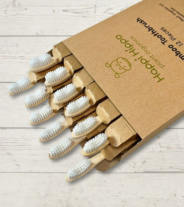 Picture of 12 Bamboo Toothbrushes Bundle