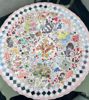 Picture of Mosaic collage tabletop; Colorful contemporary mosaictabletop; Conversation piece; Rock stars playful mosaic tabletop; mosaic patio tabletop