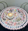 Picture of Mosaic collage tabletop; Colorful contemporary mosaictabletop; Conversation piece; Rock stars playful mosaic tabletop; mosaic patio tabletop