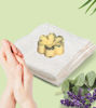 Picture of Natural Flower-Shaped Lotion Bar | Handmade Skincare Essentials