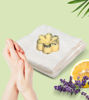 Picture of Natural Flower-Shaped Lotion Bar | Handmade Skincare Essentials