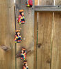 Picture of Cholita Cuzqueña Wind Chime - Handmade Terracotta Ornament - Peruvian Folk Art Decoration
