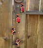 Picture of Cholita Cuzqueña Wind Chime - Handmade Terracotta Ornament - Peruvian Folk Art Decoration