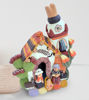 Picture of Church and Nativity Scene • Peruvian Folk Art Ornament • Handcrafted Terracotta Decor