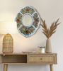 Picture of Cuscajas Vintage Mirror – Handmade Peruvian Sunburst Wall Art