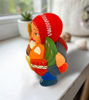 Picture of Ekeko Doll 4x8 Inch – Handmade God of Abundance Figurine with 3 Cigarettes for Prosperity and Good Luck