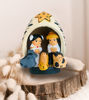 Picture of Gourd Nativity Scene Ornament • Christmas Decor • 1 Piece (Available in Multiple Colors)
