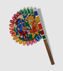 Picture of Hand-Painted Bengal Pattachitra Wooden Fan – Traditional Indian Folk Art Decorative Hand Fan (Approx. 11”)