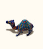 Picture of Handcrafted Enamel Style Metal Camel Showpiece – Colorful Rajasthani Camel Figurine Home Decor